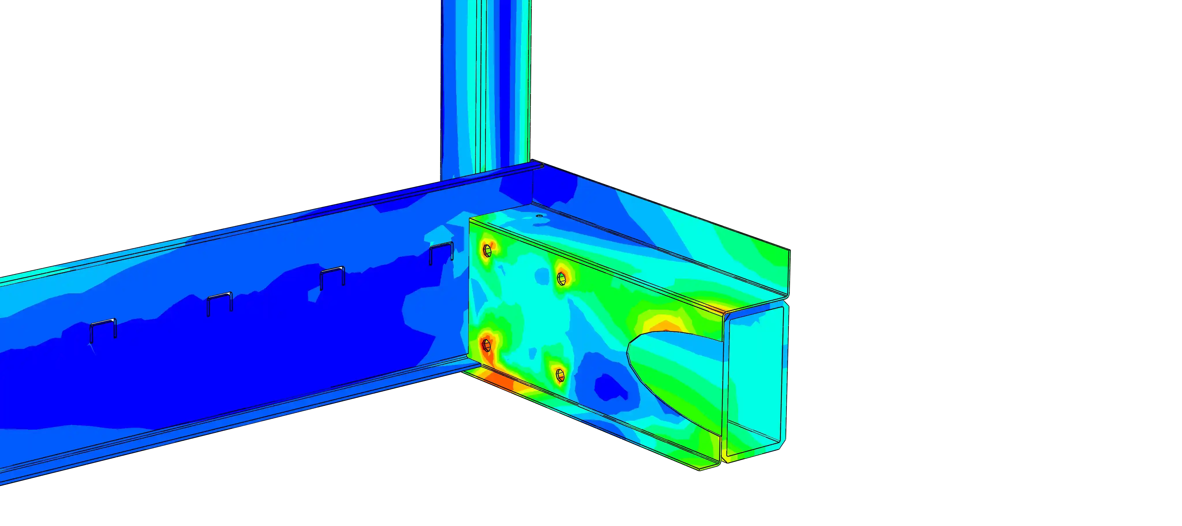 BEAM-COLUMN-BEAM CONNECTION