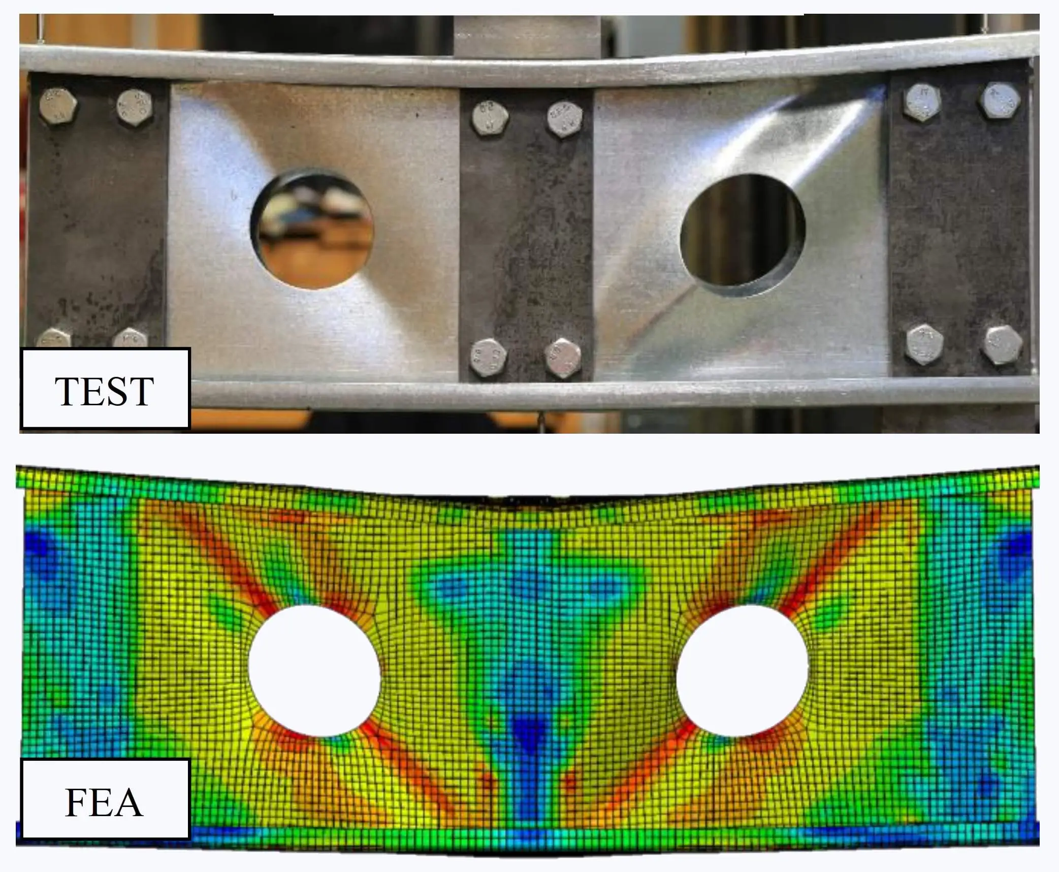 CHANNELS WITH EDGE-STIFFENED WEB HOLES