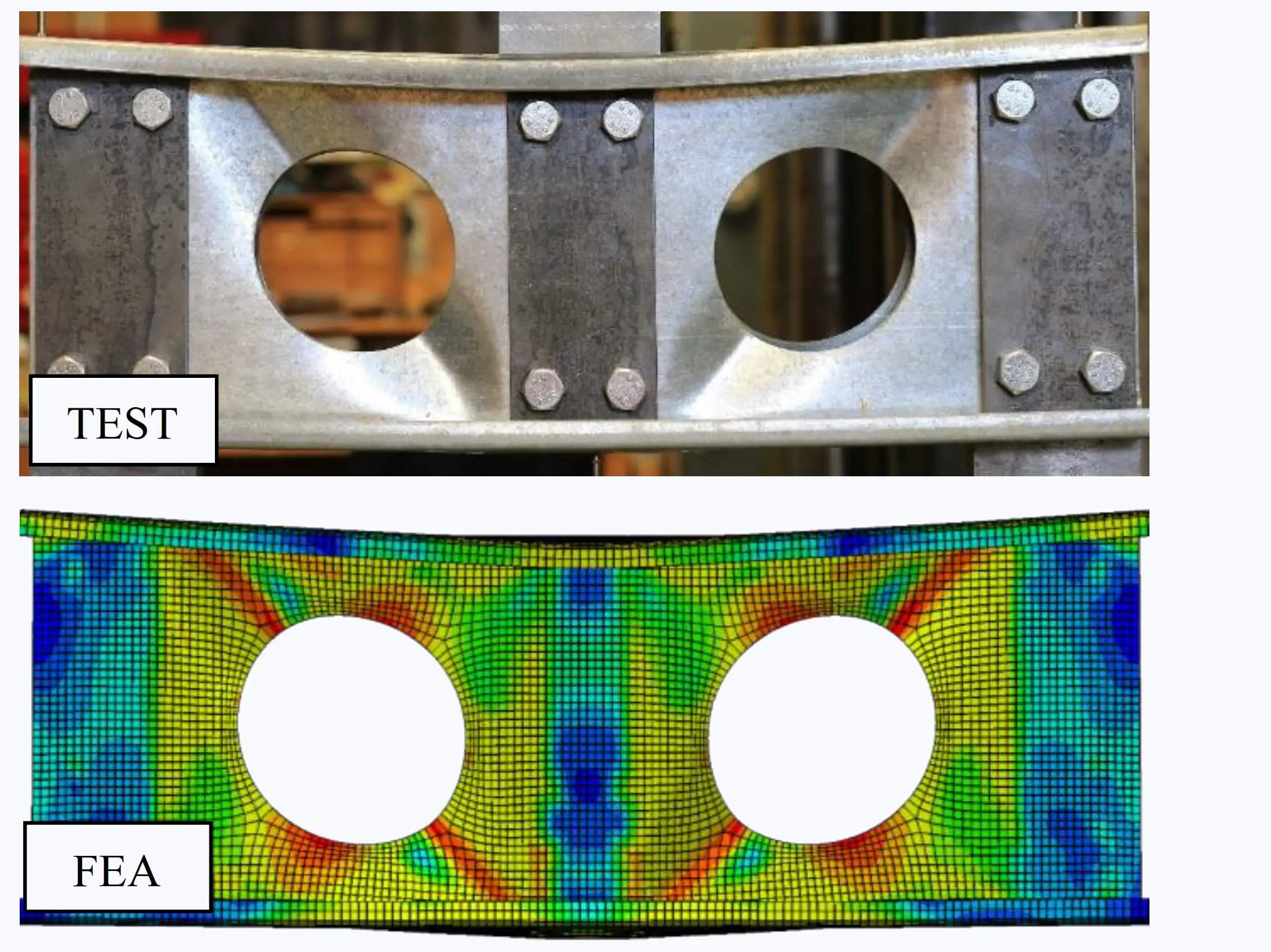 CHANNELS WITH EDGE-STIFFENED WEB HOLES