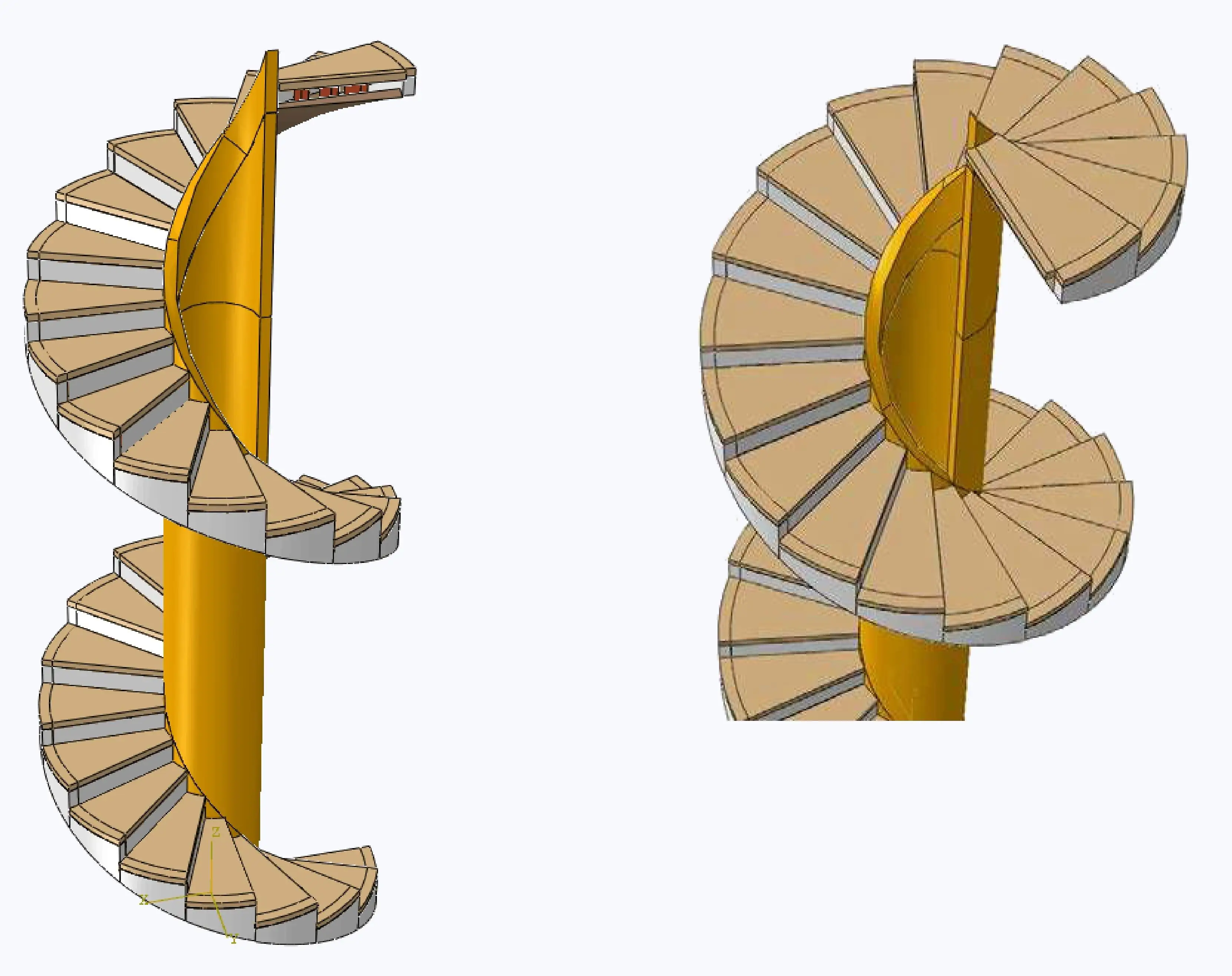 EN ANALYS AV EN SPIRALSTEG