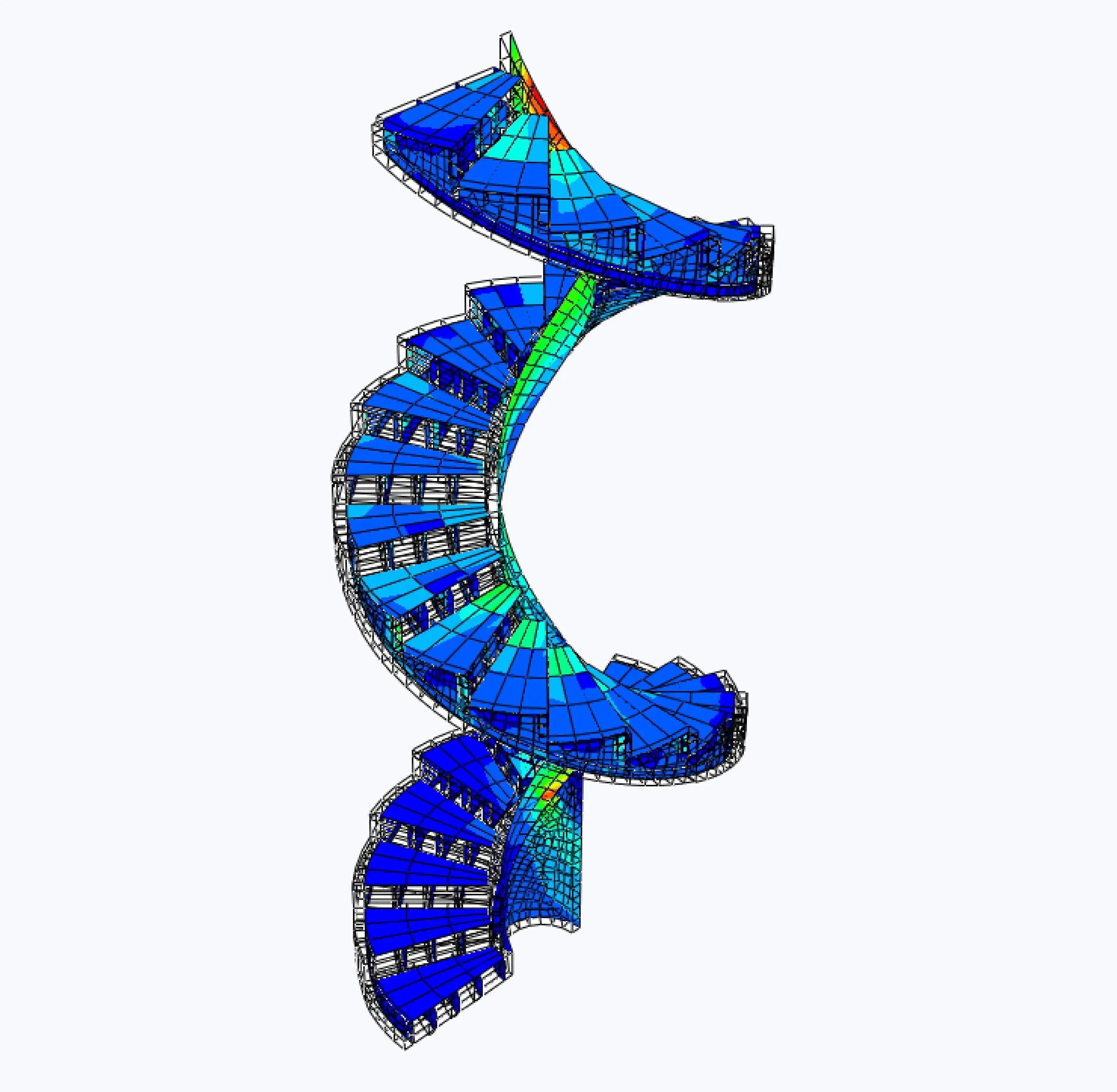 A SPIRAL STAIRCASE ANALYSIS